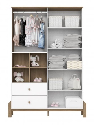 ROUPEIRO INFANTIL HENN TERNURA 1,42M BRAN...