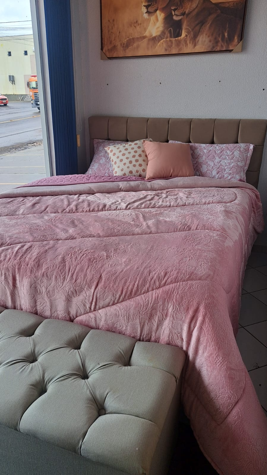 EDREDOM BELLA CASAL SPLENDORE ROSE