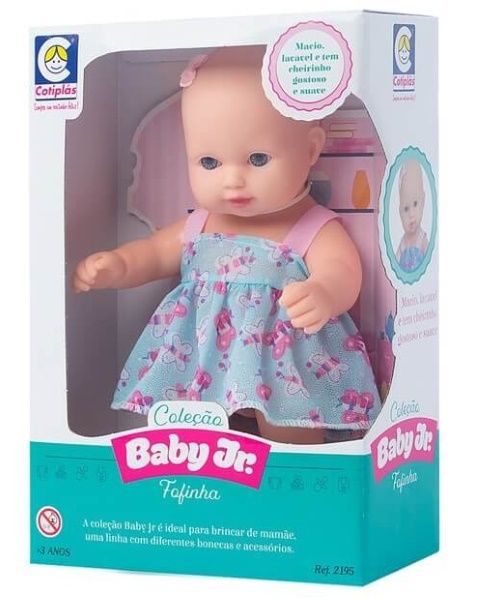 BONECA COTIPLAS BABY JR FOFINHA 2195