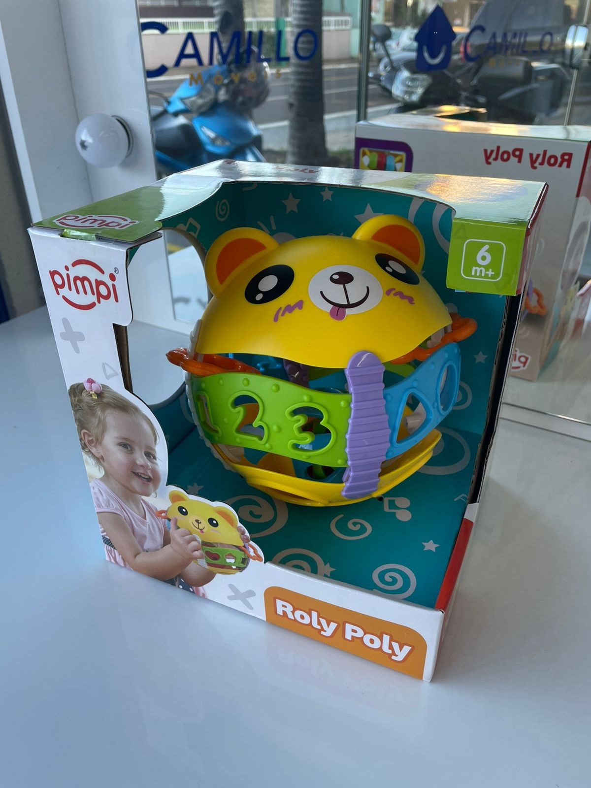 BRINQUEDO ROLY POLY PIMPI