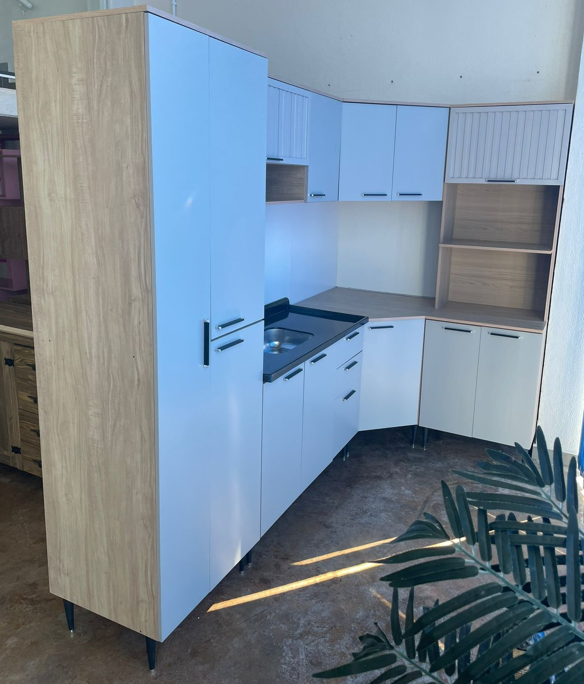 COZINHA MODULADA MOVEIS SUL AMALIA 6 PEÇA...