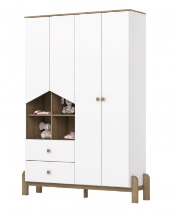 ROUPEIRO INFANTIL HENN TERNURA 1,42M BRAN...