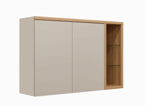COZINHA MODULADA LINEA ALLURE 3,40M 6 PEÇ...