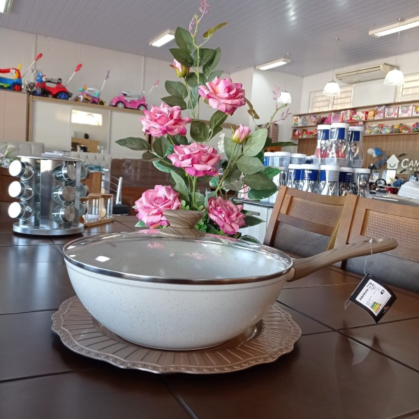 FRIGIDEIRA MIMO WOK 28CM MARMOL PS28WM 8755