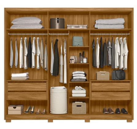 ROUPEIRO MOVAL ARAGUAIA 2,60M COM ESPELHO...