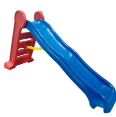 ESCORREGADOR BABY BRINQ 4 DEGRAUS AZUL/VE...