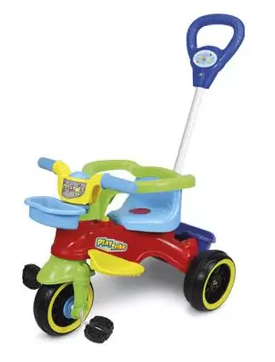 BRQ RODANTE MARAL PLAY TRIKE COLORIDO 3112