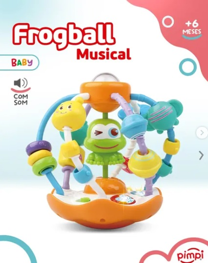BRQ FROGBALL PIMPI MUSICAL 31002
