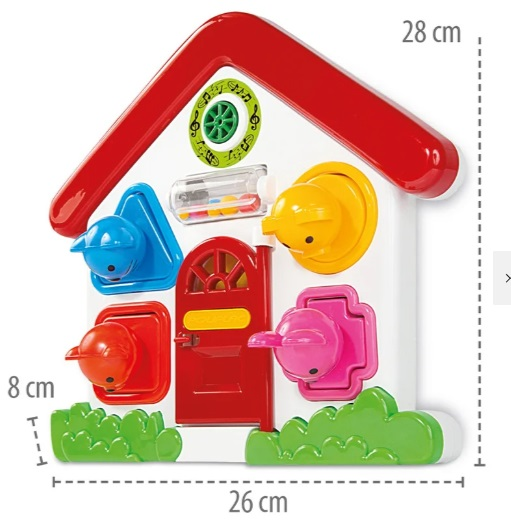 CASINHA DIVERTIDA POLIPLAC COM SOM 5801