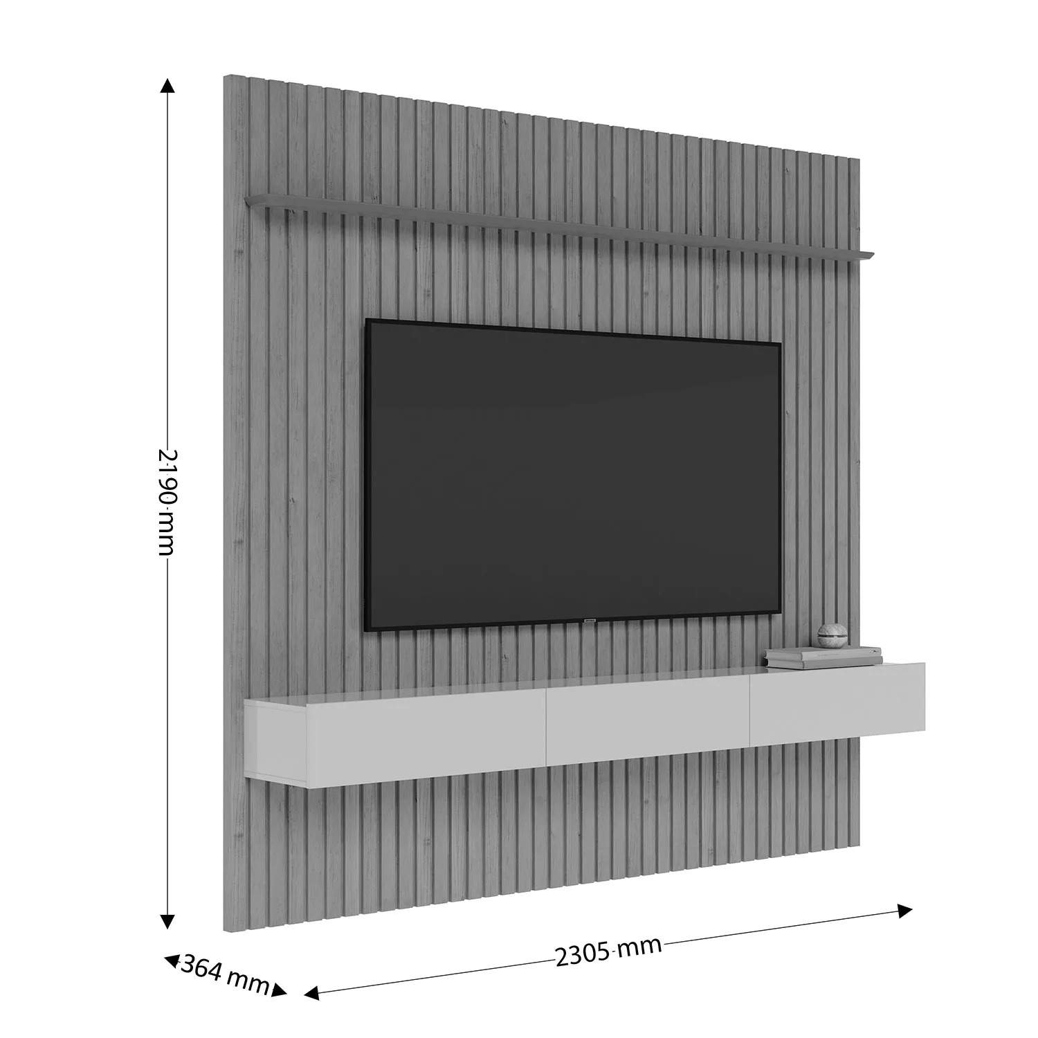 PAINEL IMCAL SLIM RIPADO 2,2M GIANDUIA / ...