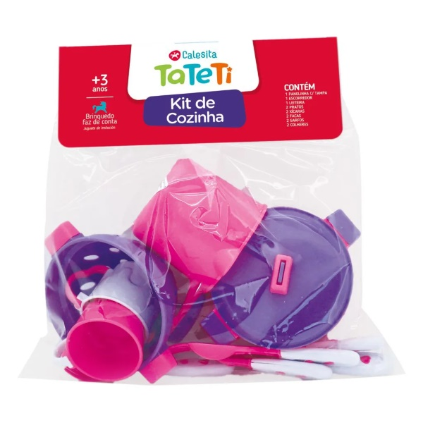 COZINHA TATETI KIT 331 ROSA 