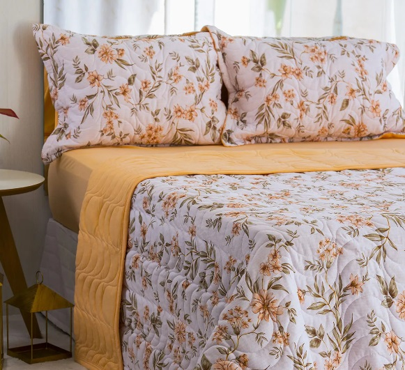 COBRE LEITO BELLA MALHA QUEEN PENELOPE C/...