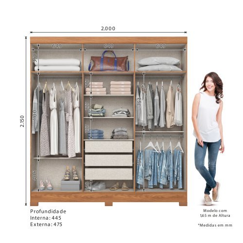 ROUP HENN BRIZ B367 2,00M CINAM/AVELA*