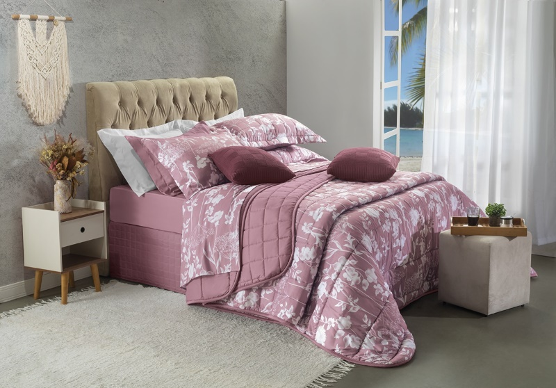 COBRE LEITO QUEEN LYNEL SOFISTIC BLISS 3 ...