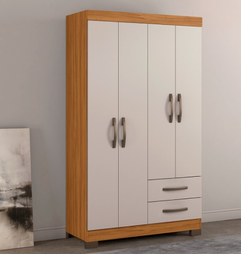 ROUPEIRO NOTAVEL NT5005 4P FREIJO/OFF WHITE