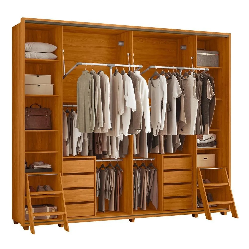 ROUPEIRO MADETEC DALI 2,78M COM ESPELHO 2...