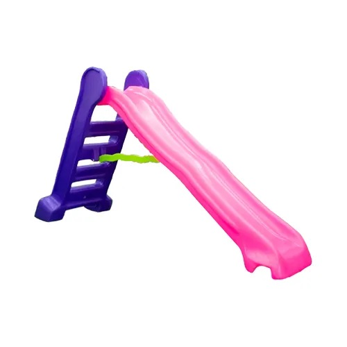 ESCORREGADOR BABY BRINQ 4 DEGRAUS ROSA/ROXO