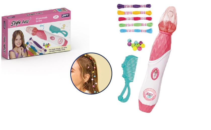 KIT PENTEADO ZIPPY TERERE STYLE HAIR MK24386