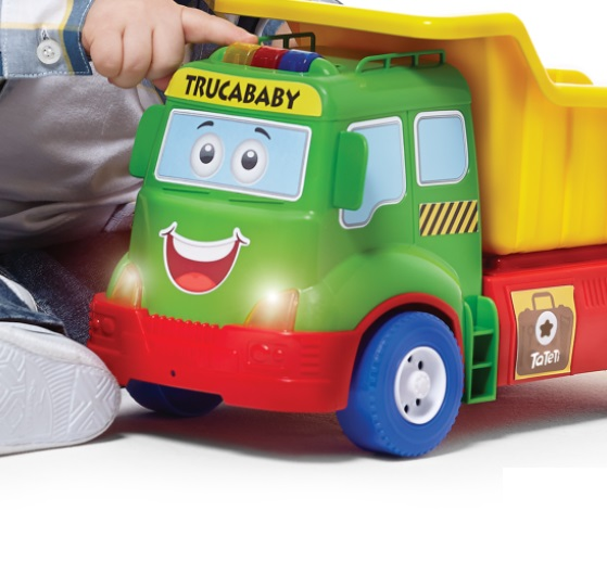 CAMINHÃO TATETI TRUCABABY COM SOM E LUZ 410