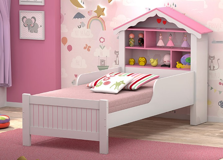 CAMA SOLT VITAMOV CASA PRINCESA BR/ROSA - A 