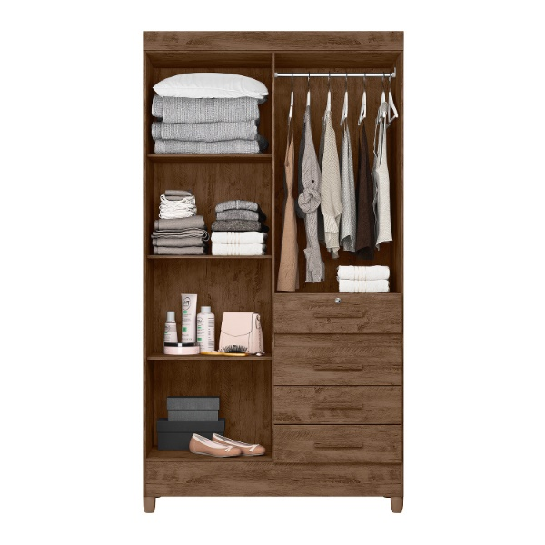 ROUPEIRO MOVAL SOBRAL 1,10M BRANCO/ROSA/ ...