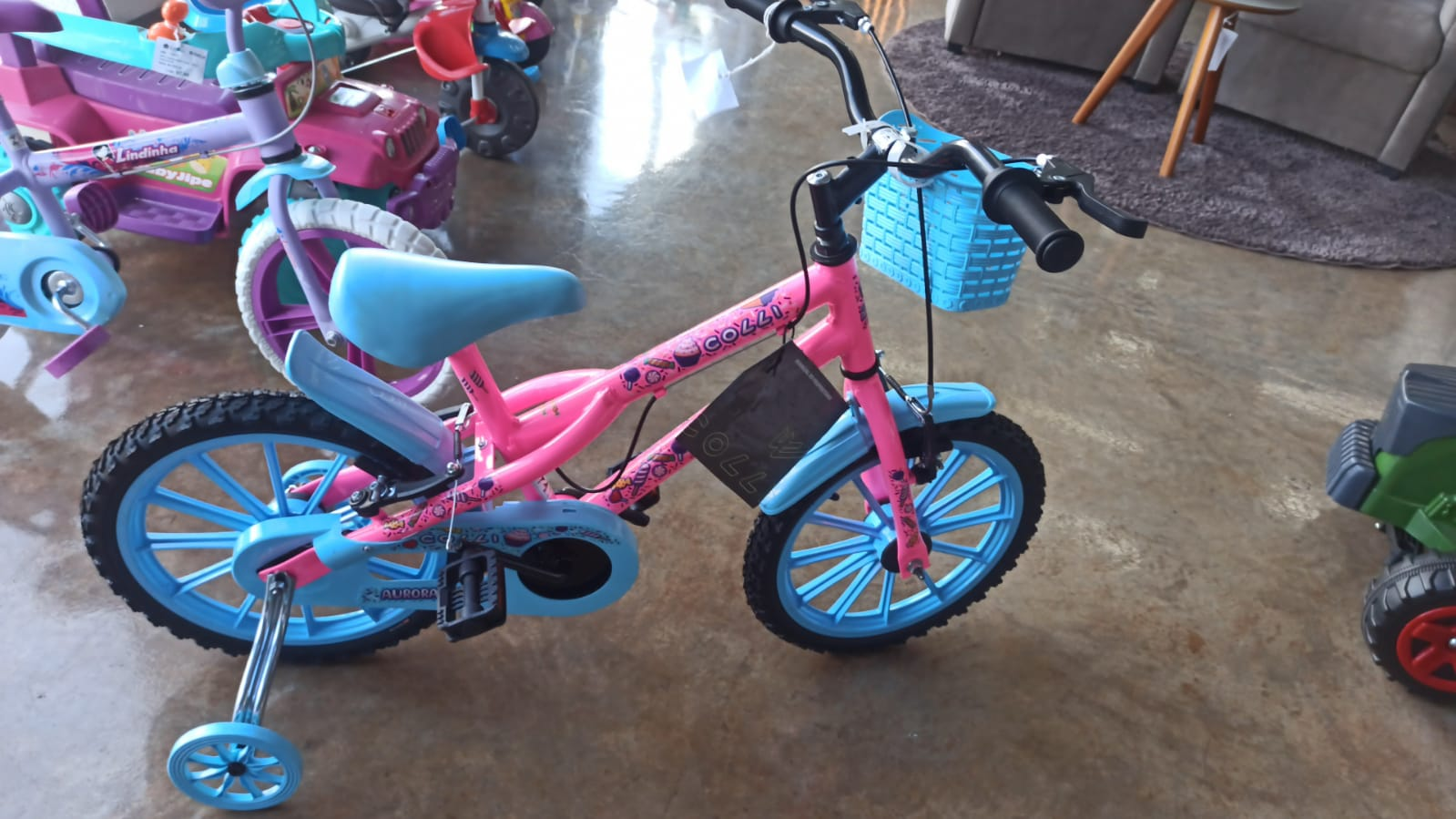 BICI COLLI ARO16 AURORA 203-19D ROSA NEON