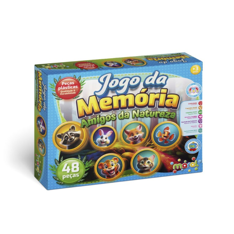 JOGO DA MEMORIA MARAL AMIGOS DA NATUREZA ...