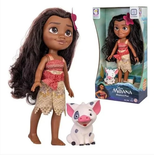 BONECA COTIPLAS MOANA E PUA 2600