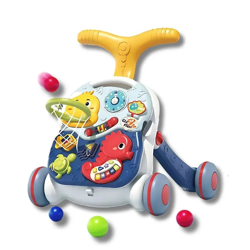 ANDADOR ZIPPY FUNDO DO MAR AMAR/AZUL