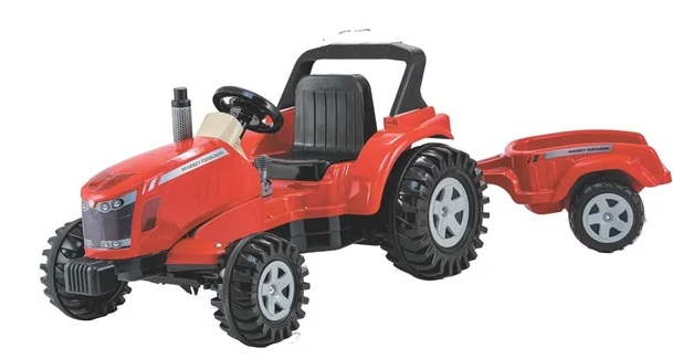 CARRO ELETRICO TRATOR BIG BOSS C/ÇAMBA