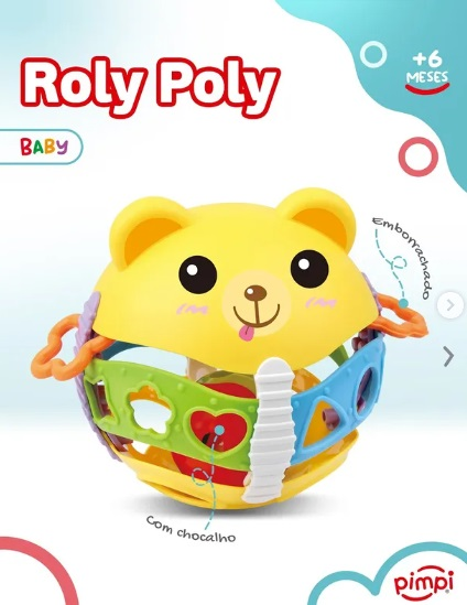 BRINQUEDO ROLY POLY PIMPI