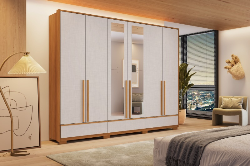 ROUPEIRO NOTAVEL NT6035 2,20M C/ESPELHO F...