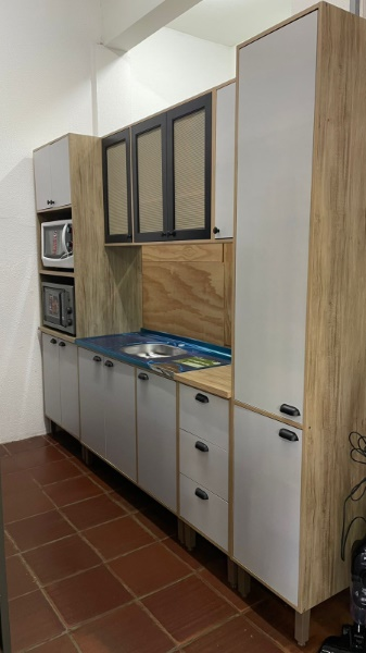 COZINHA SALMAR DIANA 2,70M SAVANA/AURORA