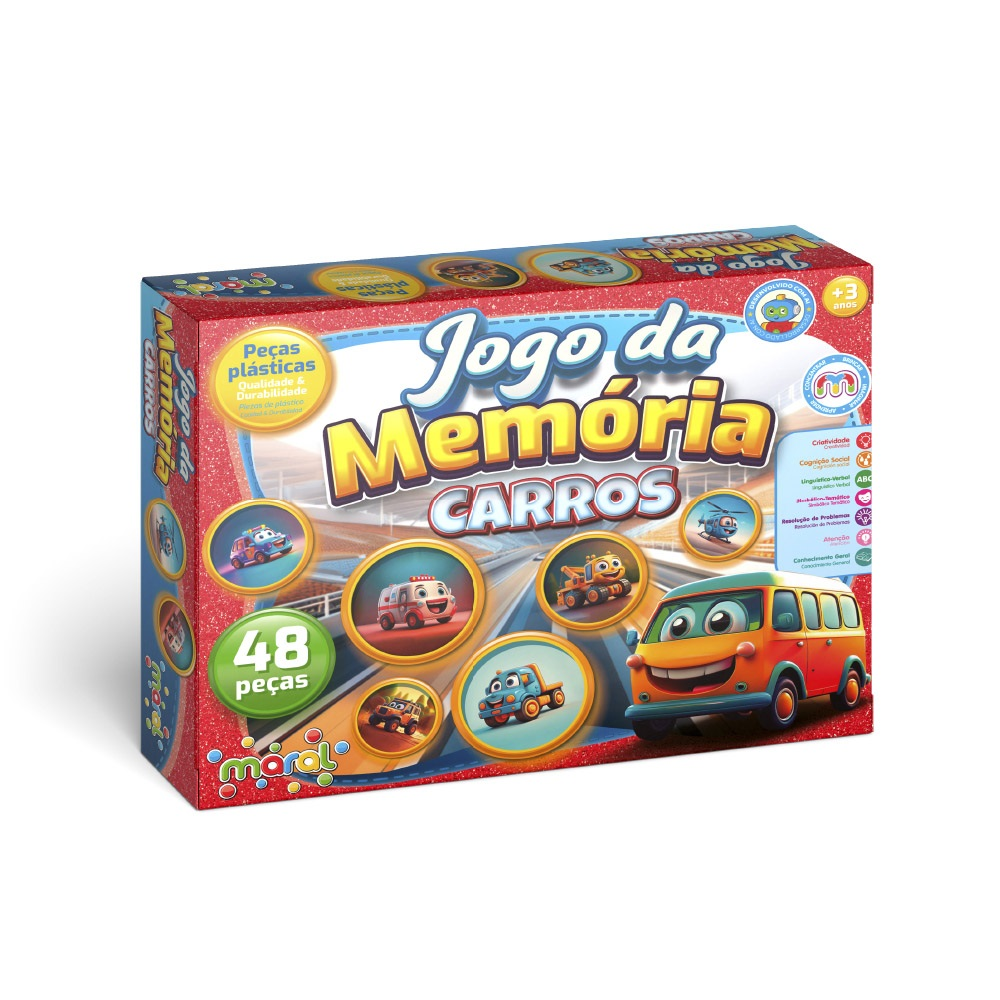 JOGO DA MEMORIA MARAL VEICULOS 4067