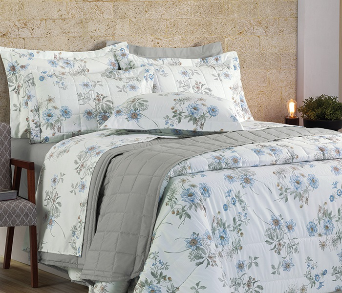 COBRE LEITO LYNEL QUEEN SOFISTIC CHEVRON ...