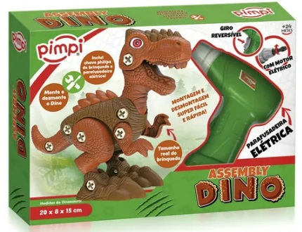 BRQ DINOSSAURO PIMPI ASSEMBLY DINO 70005